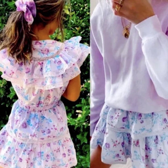 NWT LoveShackFancy X Target Lou double ruffle dress - size M - Picture 6 of 13